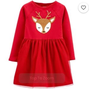 Reindeer Jersey Tutu dress!